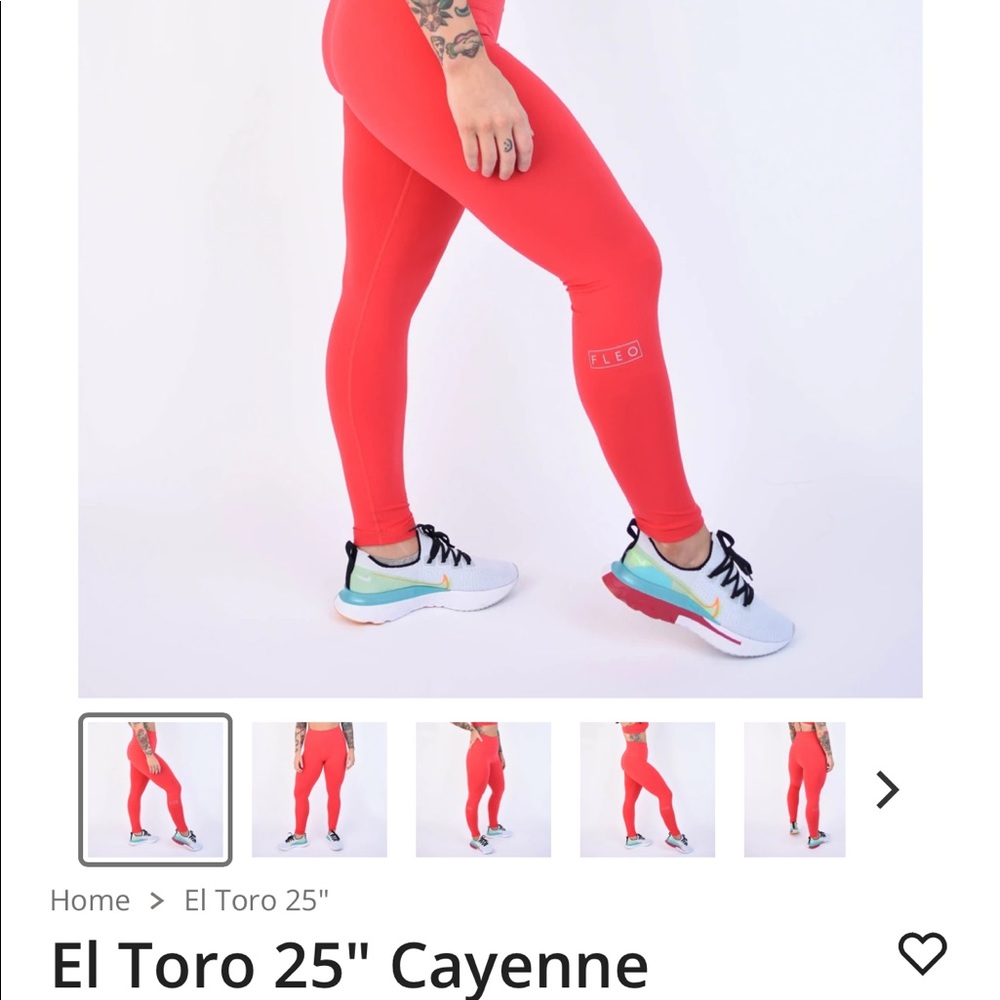 Fleo leggings 25” el toro “cayenne”
